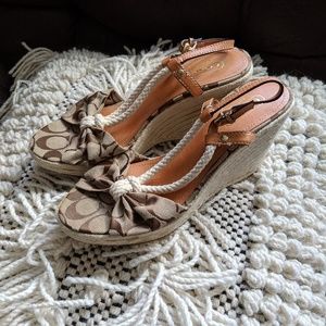 Authentic Coach wedges